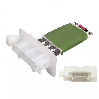 Résistance, pulseur d'air habitacle FEBI BILSTEIN 102596