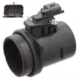 Débitmètre de masse d'air FEBI BILSTEIN 105846