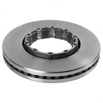 Jeu de 2 disques de frein arrière FEBI BILSTEIN 105975
