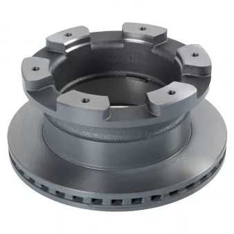 Jeu de 2 disques de frein arrière FEBI BILSTEIN 106489