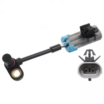 Capteur, vitesse de roue FEBI BILSTEIN 106652
