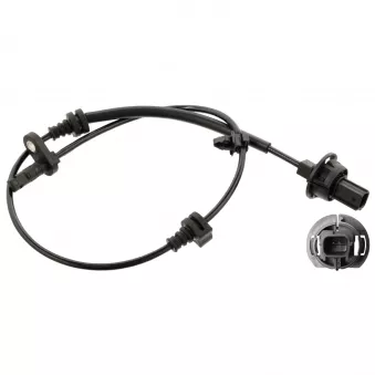 Capteur, vitesse de roue avant gauche FEBI BILSTEIN 107629