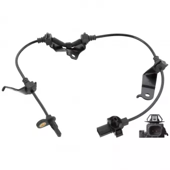 Capteur, vitesse de roue avant gauche FEBI BILSTEIN 107693