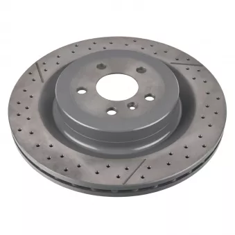 Jeu de 2 disques de frein arrière FEBI BILSTEIN 107712