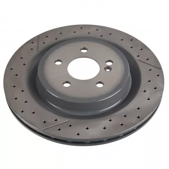 Jeu de 2 disques de frein arrière FEBI BILSTEIN