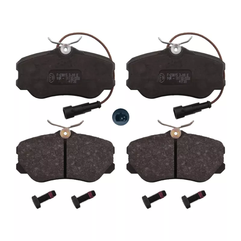 Jeu de 4 plaquettes de frein avant FEBI BILSTEIN 116004