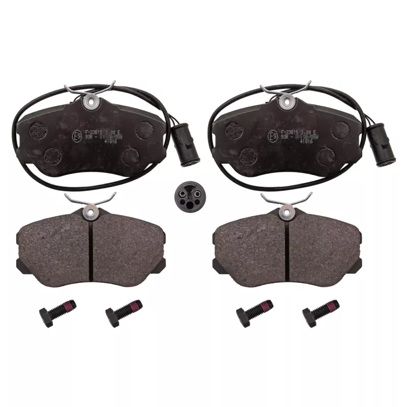Jeu de 4 plaquettes de frein avant FEBI BILSTEIN 116006