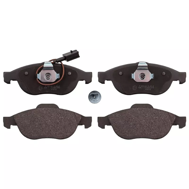 Jeu de 4 plaquettes de frein avant FEBI BILSTEIN 116014