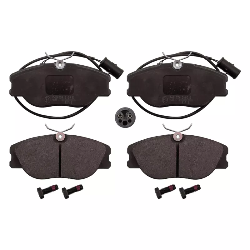 Jeu de 4 plaquettes de frein avant FEBI BILSTEIN 116015