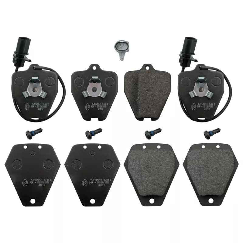 Jeu de 4 plaquettes de frein avant FEBI BILSTEIN 116019
