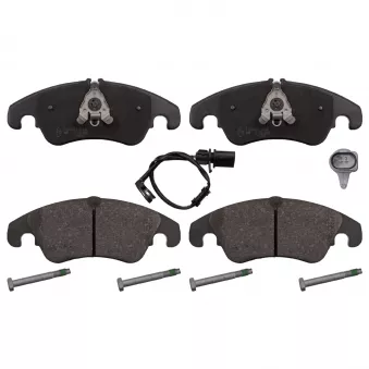 Jeu de 4 plaquettes de frein avant FEBI BILSTEIN