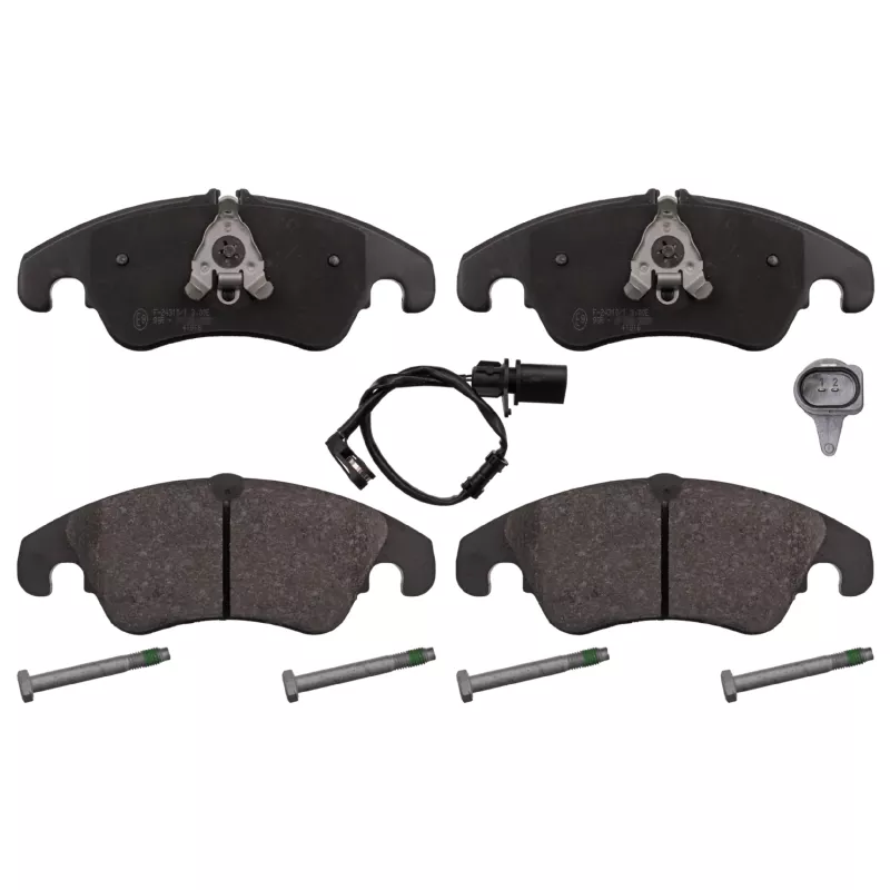 Jeu de 4 plaquettes de frein avant FEBI BILSTEIN 116021