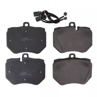 Jeu de 4 plaquettes de frein avant FEBI BILSTEIN 116025