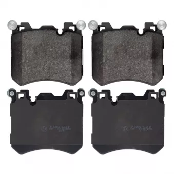Jeu de 4 plaquettes de frein avant FEBI BILSTEIN 116033
