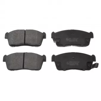 Jeu de 4 plaquettes de frein avant FEBI BILSTEIN 116048