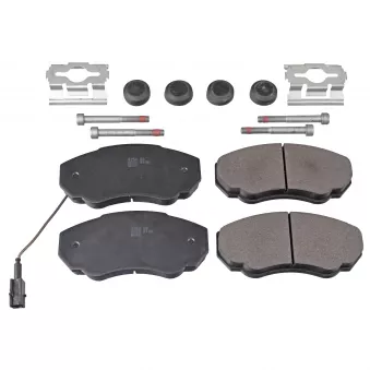 Jeu de 4 plaquettes de frein avant FEBI BILSTEIN 116049