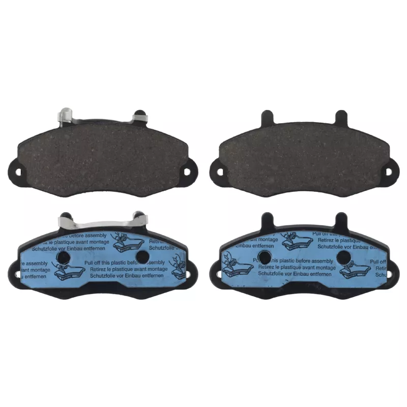 Jeu de 4 plaquettes de frein avant FEBI BILSTEIN 116069