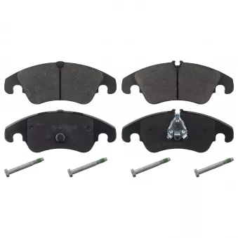 Jeu de 4 plaquettes de frein avant FEBI BILSTEIN 116078