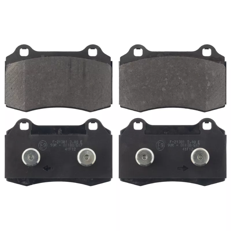 Jeu de 4 plaquettes de frein avant FEBI BILSTEIN 116079