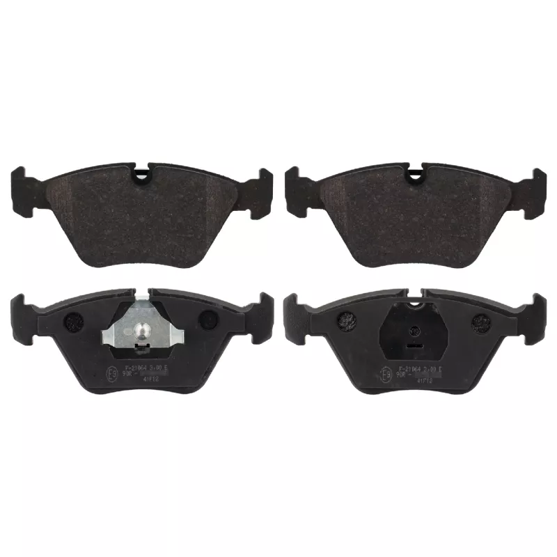 Jeu de 4 plaquettes de frein avant FEBI BILSTEIN 116083