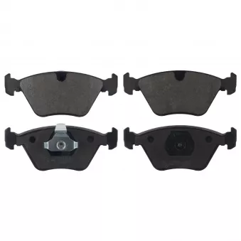 Jeu de 4 plaquettes de frein avant FEBI BILSTEIN 116086