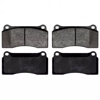 Jeu de 4 plaquettes de frein avant FEBI BILSTEIN 116094