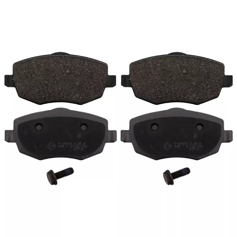 Jeu de 4 plaquettes de frein avant FEBI BILSTEIN 116098
