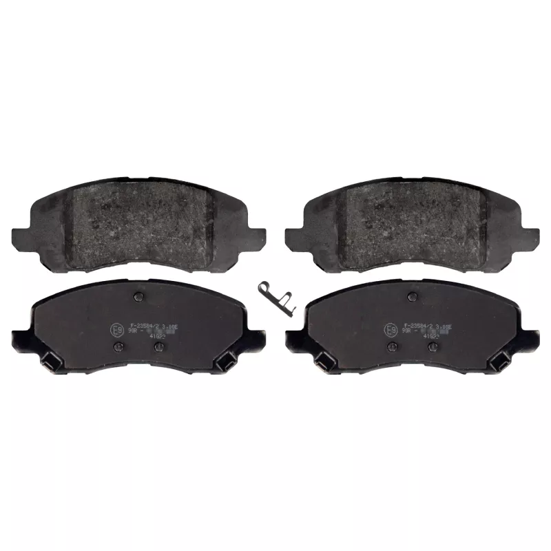 Jeu de 4 plaquettes de frein avant FEBI BILSTEIN 116102