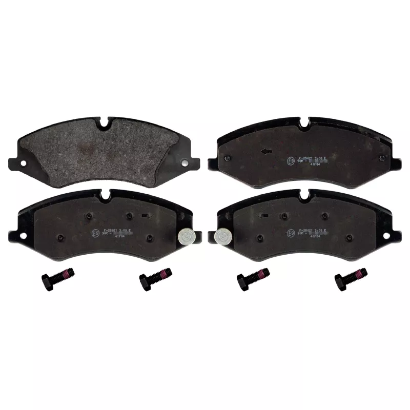 Jeu de 4 plaquettes de frein avant FEBI BILSTEIN 116124