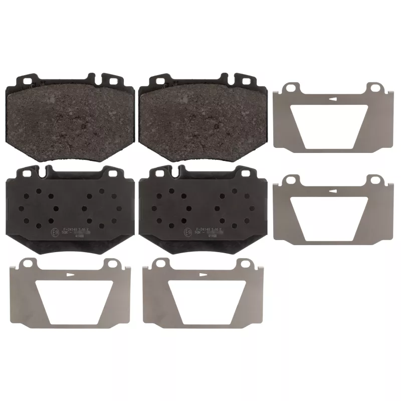 Jeu de 4 plaquettes de frein avant FEBI BILSTEIN 116137