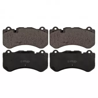 Jeu de 4 plaquettes de frein avant FEBI BILSTEIN 116142