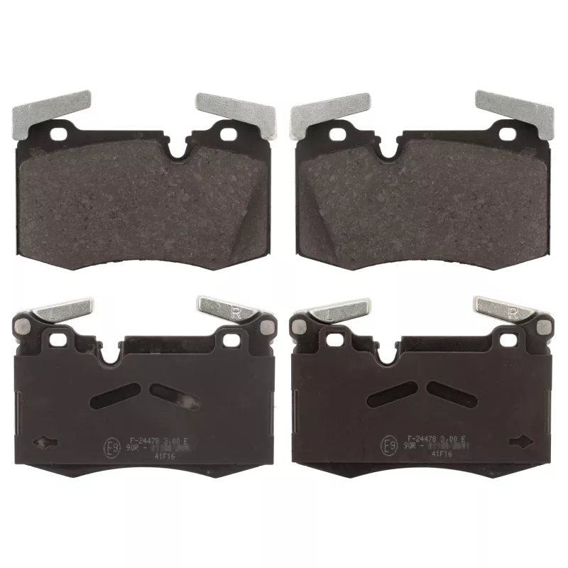 Jeu de 4 plaquettes de frein avant FEBI BILSTEIN 116145