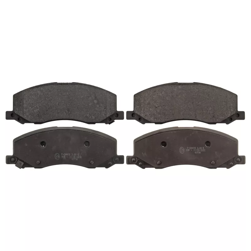 Jeu de 4 plaquettes de frein avant FEBI BILSTEIN 116149