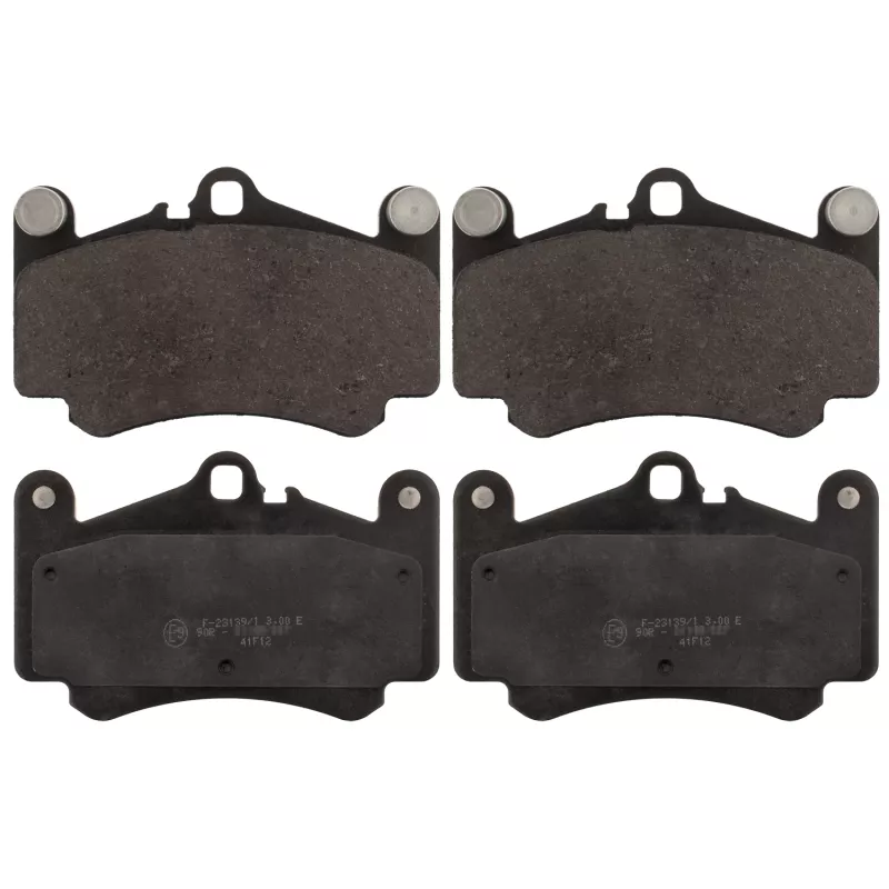 Jeu de 4 plaquettes de frein avant FEBI BILSTEIN 116168