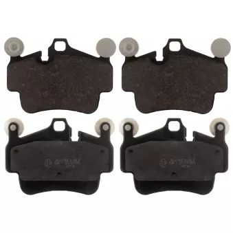 Jeu de 4 plaquettes de frein avant FEBI BILSTEIN 116171