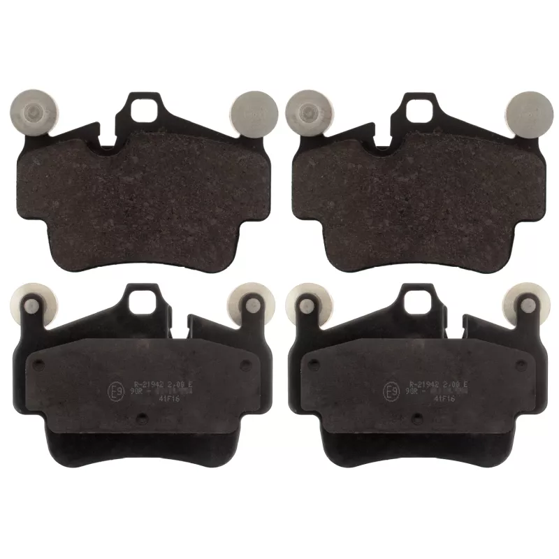 Jeu de 4 plaquettes de frein avant FEBI BILSTEIN 116171