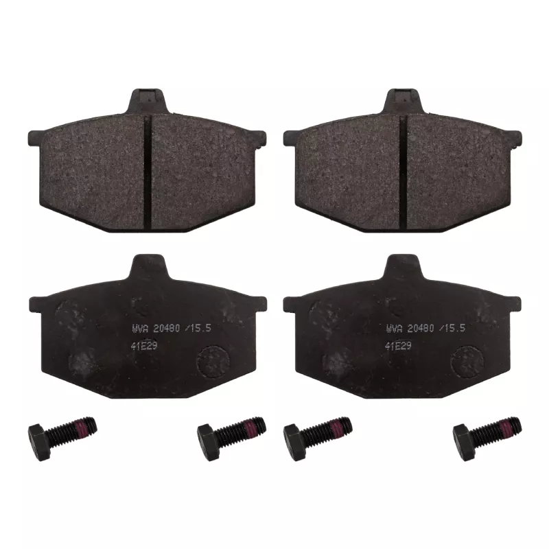 Jeu de 4 plaquettes de frein avant FEBI BILSTEIN 116181