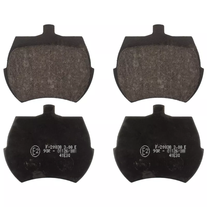 Jeu de 4 plaquettes de frein avant FEBI BILSTEIN 116201