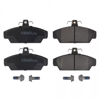 Jeu de 4 plaquettes de frein avant FEBI BILSTEIN 116202