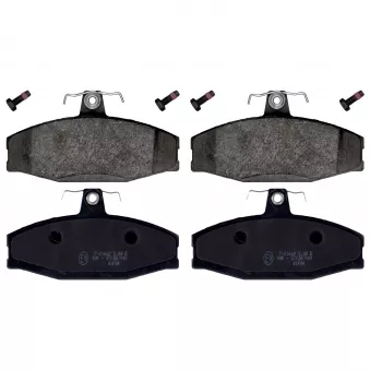 Jeu de 4 plaquettes de frein avant FEBI BILSTEIN