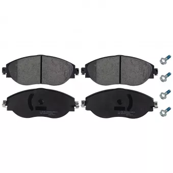 Jeu de 4 plaquettes de frein avant FEBI BILSTEIN 116243