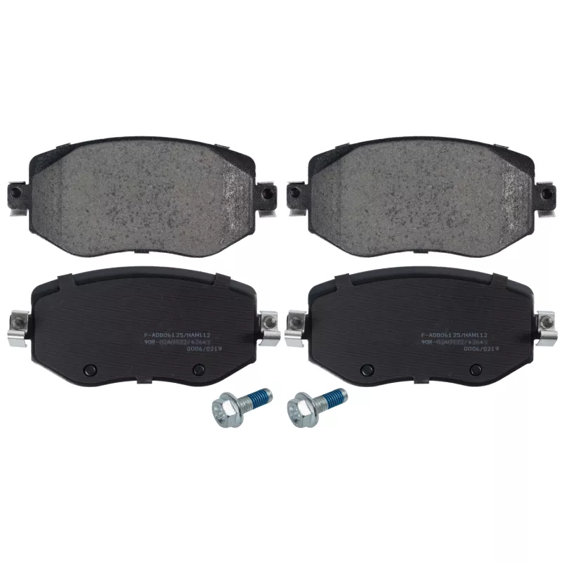 Jeu de 4 plaquettes de frein avant FEBI BILSTEIN 116245