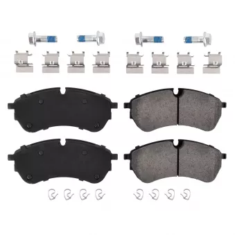 Jeu de 4 plaquettes de frein avant FEBI BILSTEIN 116246