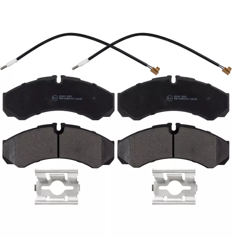 Jeu de 4 plaquettes de frein avant FEBI BILSTEIN 116255