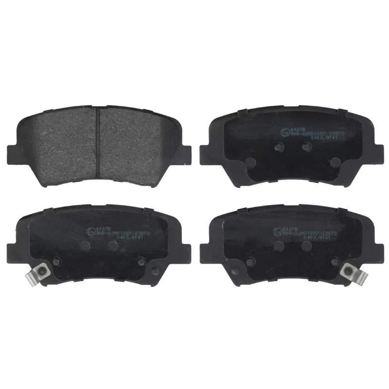 Jeu de 4 plaquettes de frein avant FEBI BILSTEIN 116261