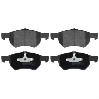 Jeu de 4 plaquettes de frein avant FEBI BILSTEIN 116262