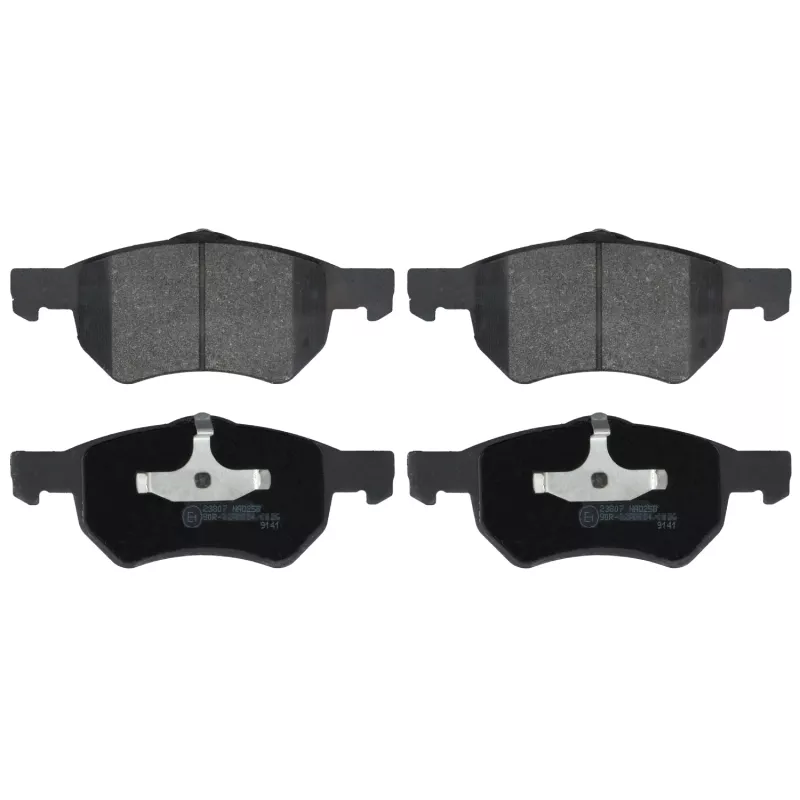 Jeu de 4 plaquettes de frein avant FEBI BILSTEIN 116262