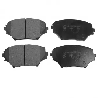 Jeu de 4 plaquettes de frein avant FEBI BILSTEIN 116273