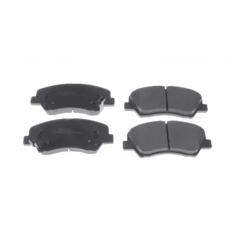 Jeu de 4 plaquettes de frein avant FEBI BILSTEIN 116280
