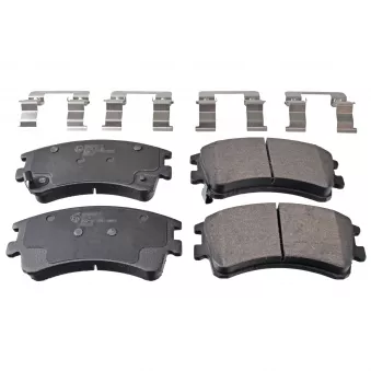 Jeu de 4 plaquettes de frein avant FEBI BILSTEIN 116298